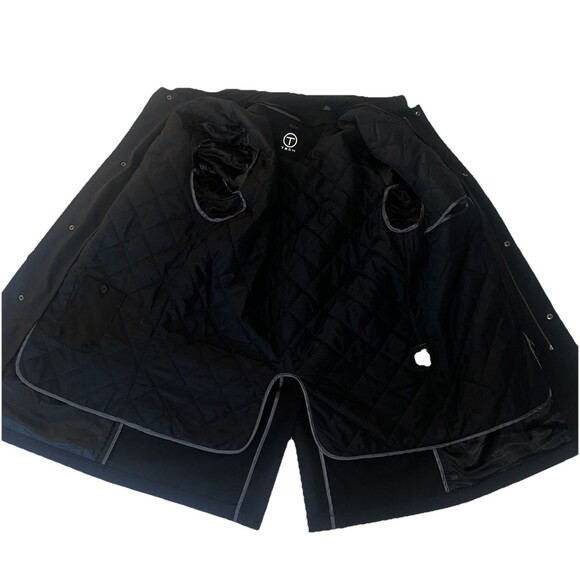 Tumi T-Tech Men’s Essential Gear Rain Coat Jacket Black Mid Length Medium 677344 - Picture 3 of 10